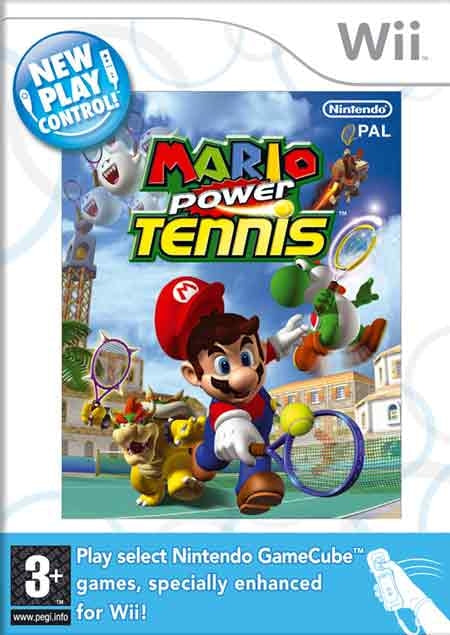Wii-New Play Control: Mario Power Tennis Tweedehands