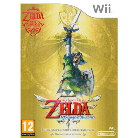 Wii-The Legend of Zelda: Skyward Sword + Muziek CD Tweedehands