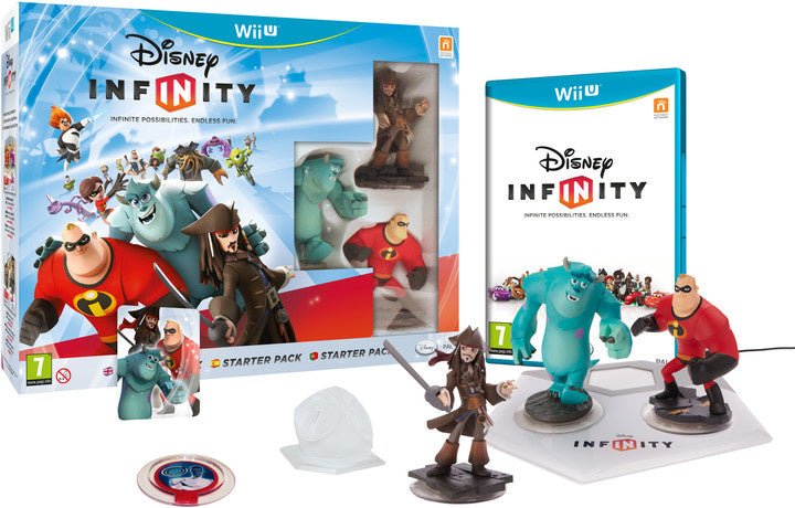 Wii U-Disney Infinity 1.0: Starter Pack (In doos) Tweedehands