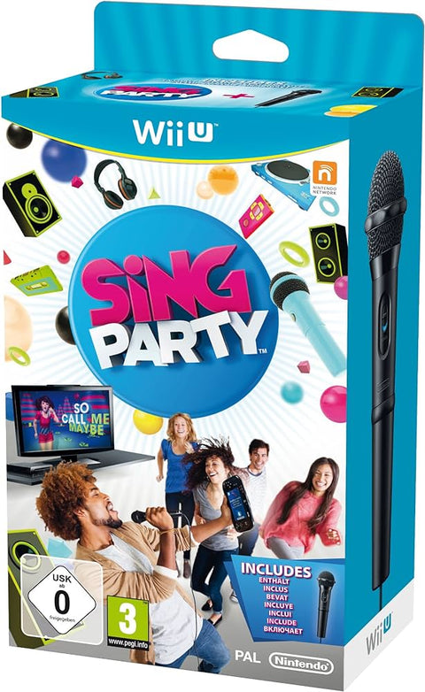 Wii U-Sing Party Incl. Microfoon Tweedehands