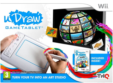 Wii-uDraw Studio Instant Artist Incl. uDraw Gametablet (Nieuw)