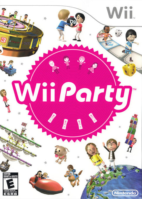 Wii Party voor Nintendo Wii, doos voorkant