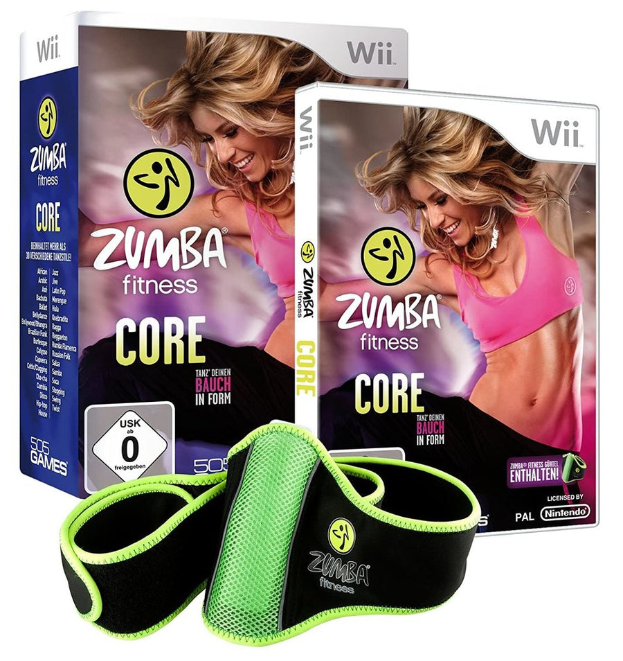 Wii-Zumba Fitness Core Incl. Belt (Geseald)