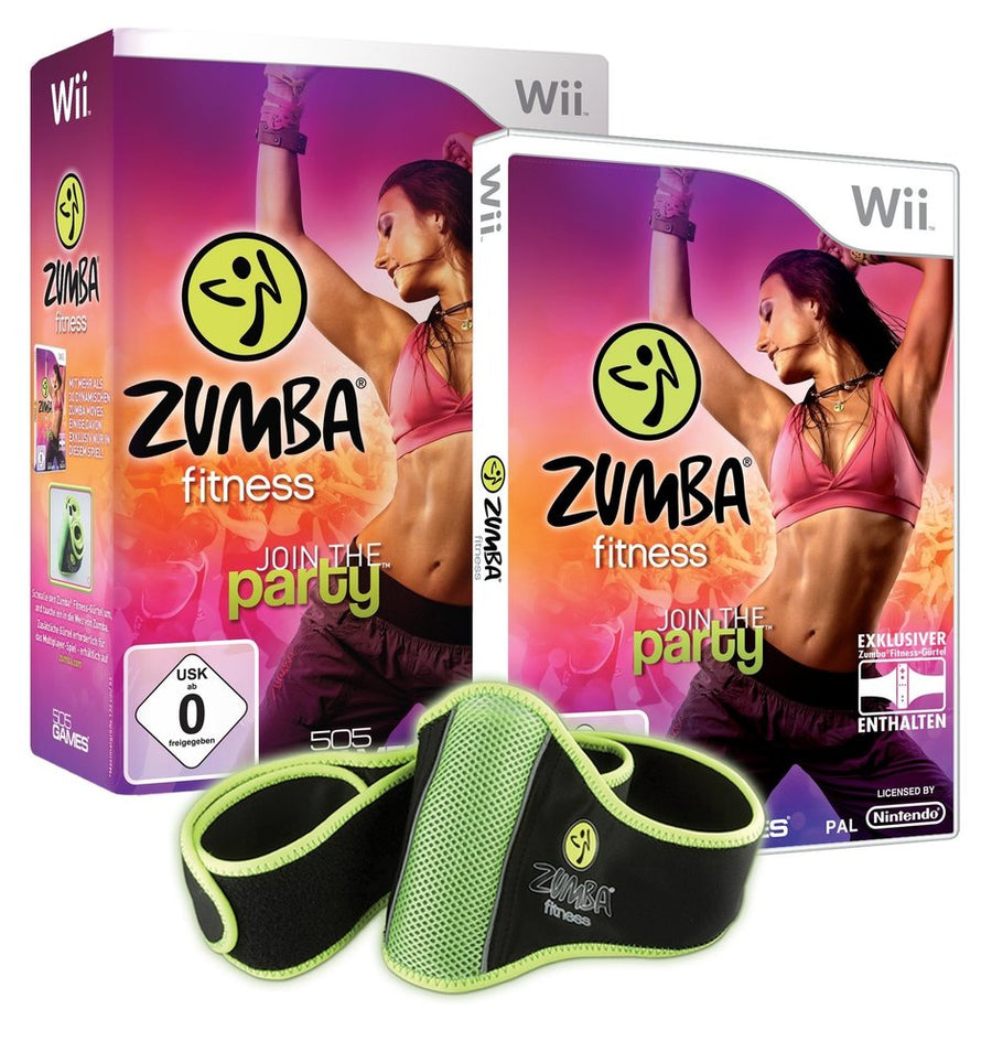 Wii-Zumba Fitness Incl. Belt (In doos) Tweedehands