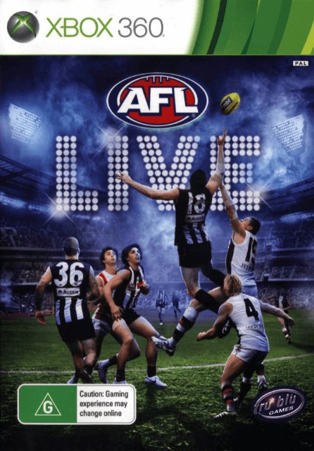Xbox 360-AFL Live Tweedehands