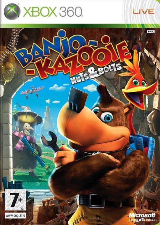 Xbox 360-Banjo-Kazooie: Nuts & Bolts Tweedehands