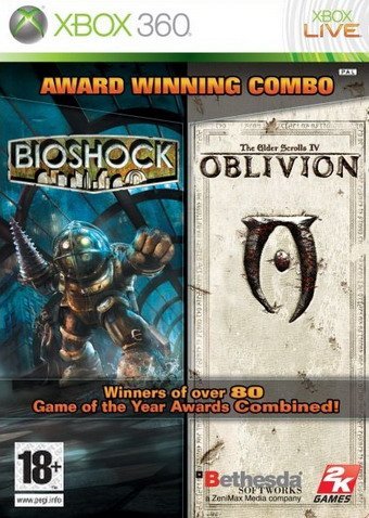 Xbox 360-BioShock & Elder Scrolls IV: Oblivion Tweedehands