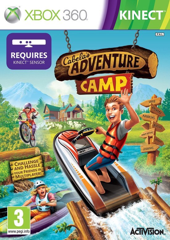 Xbox 360-Cabela's Adventure Camp Tweedehands