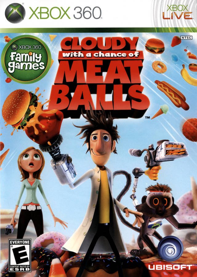 Xbox 360-Cloudy with a Chance of Meatballs Tweedehands