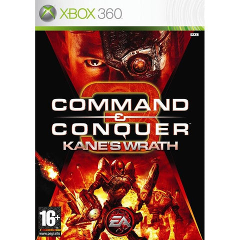Xbox 360 Command and Conquer 3 Kane's Wrath van EA, doos voorkant, tweedehands