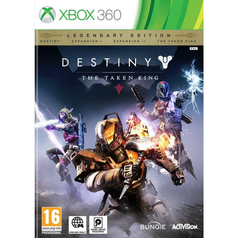 Xbox 360 Destiny The Taken King Legendary Edition, voorlopige doosafbeelding