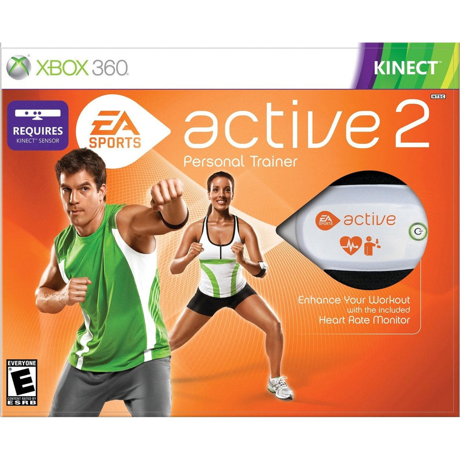 Xbox 360-EA Sports Active 2: Personal Trainer (Incl. Heart Rate Monitor) Tweedehands