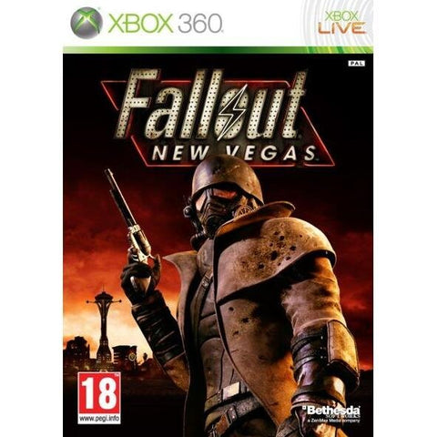 Xbox 360 Fallout New Vegas, doos voorkant, tweedehands