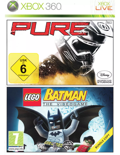Xbox 360-Lego Batman & Pure Bundle (Geseald)