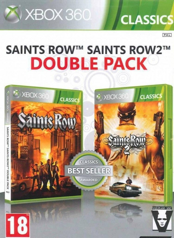 Xbox 360-Saints Row + Saints Row 2 - Double Pack Tweedehands