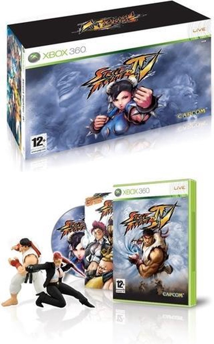 Xbox 360-Street Fighter IV Collector's Edition (Compleet in doos) Tweedehands