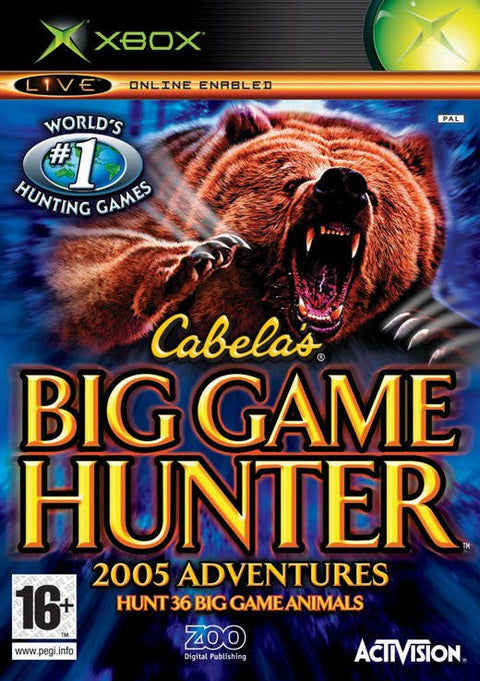Xbox Classic-Cabela's Big Game Hunter 2005 Adventures Tweedehands