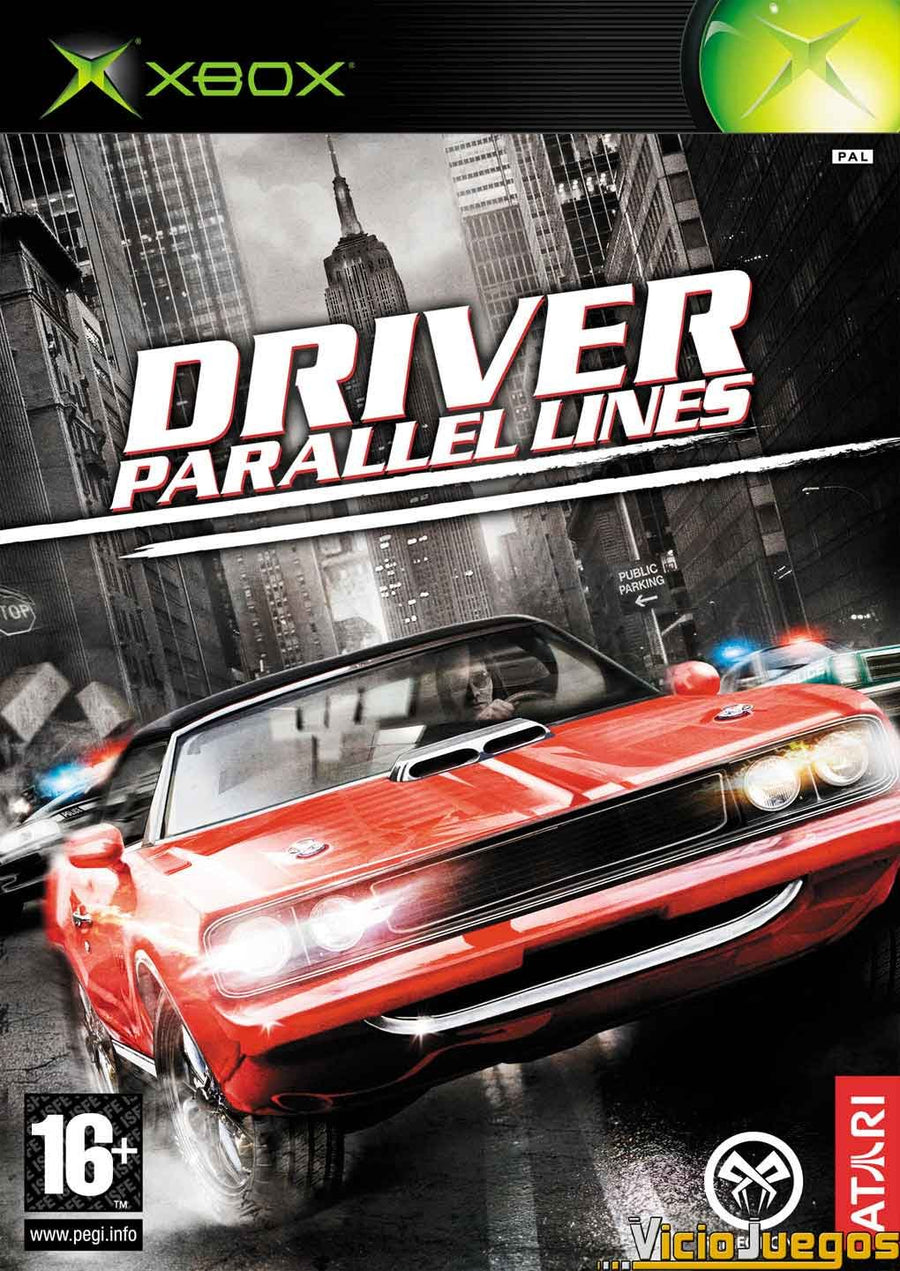Xbox Classic-Driver: Parallel Lines Tweedehands