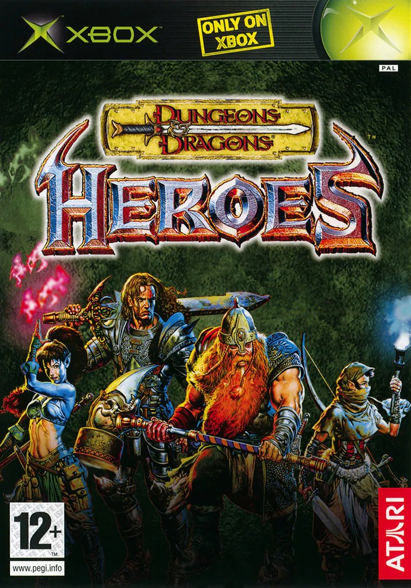 Xbox Classic-Dungeons & Dragons: Heroes Tweedehands