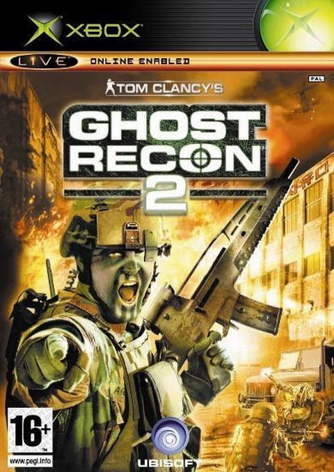 Xbox Tom Clancy's Ghost Recon 2, doos voorkant, Franse uitgave