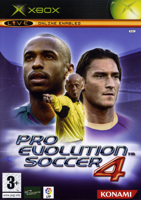 Xbox Classic-Pro Evolution Soccer 4 (Geseald)