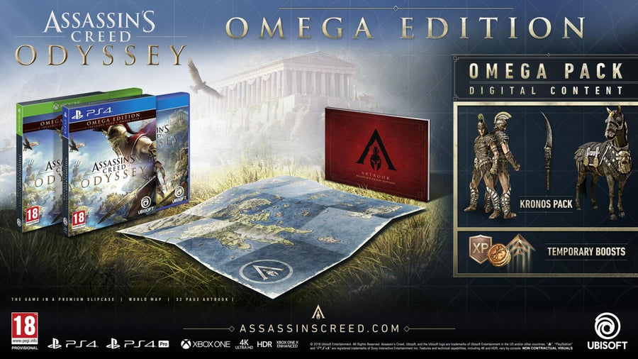 Xbox One-Assassin's Creed: Odyssey - Omega Edtition Tweedehands