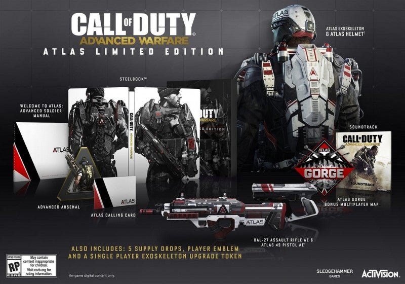 Xbox One-Call of Duty: Advanced Warfare - Atlas Pro Edition Tweedehands