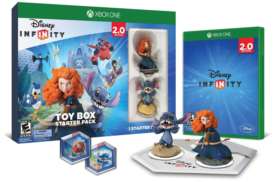 Xbox One-Disney Infinity 2.0: Toy Box Combo Starter Pack (In doos) Tweedehands