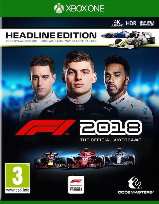 Xbox One-F1 2018 - Headline Edition Tweedehands