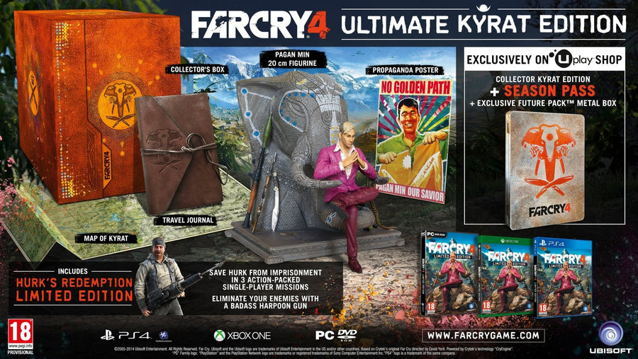 Xbox One-Far Cry 4: Ultimate Kyrat Edition Tweedehands