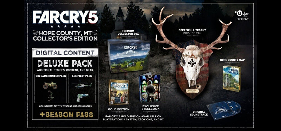 Xbox One-Far Cry 5: Hope County, MT Collector's Case Tweedehands