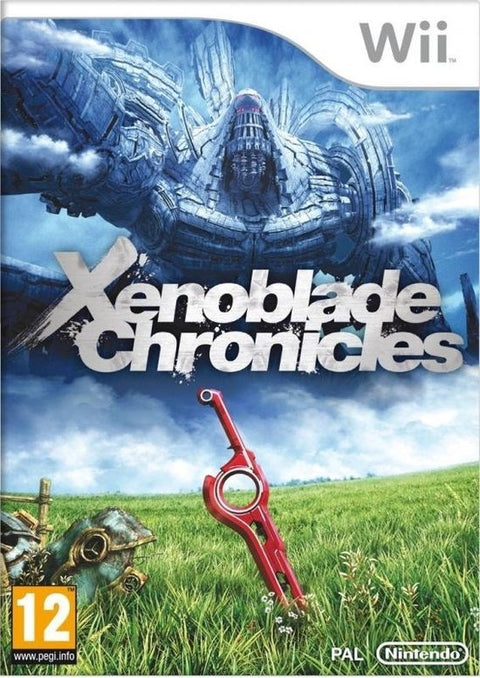 Nintendo Wii Xenoblade Chronicles, doos voorkant, tweedehands