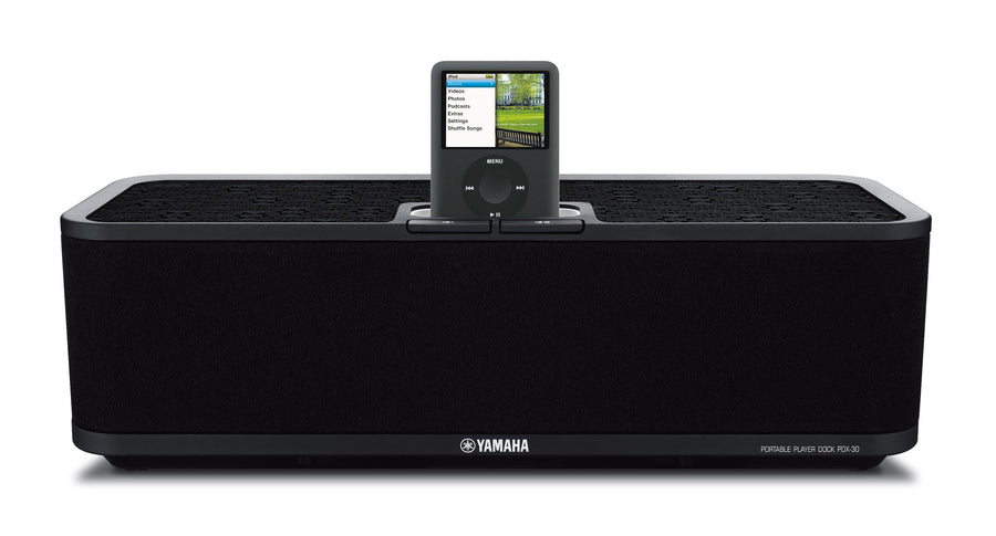 Yamaha-PDX-30 Dock Speaker voor iPod / iPhone – Zwart (Nieuw)