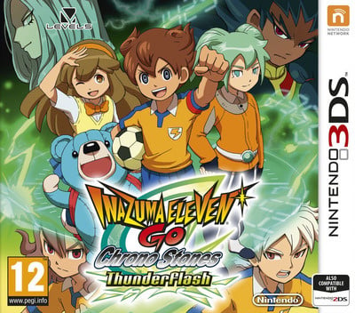 3DS-Inazuma Eleven GO: Chrono Stones: Thunderflash Tweedehands
