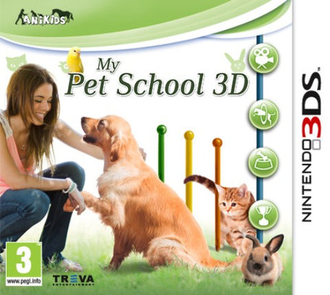 3DS-My Pet School 3D Tweedehands
