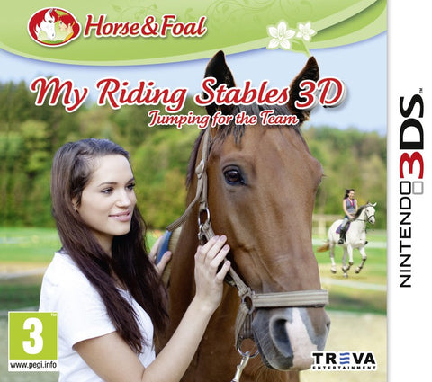3DS-My Riding Stables 3D - Jumping for the Team Tweedehands