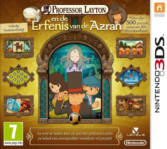 3DS-Professor Layton en de Erfenis van de Azran Tweedehands