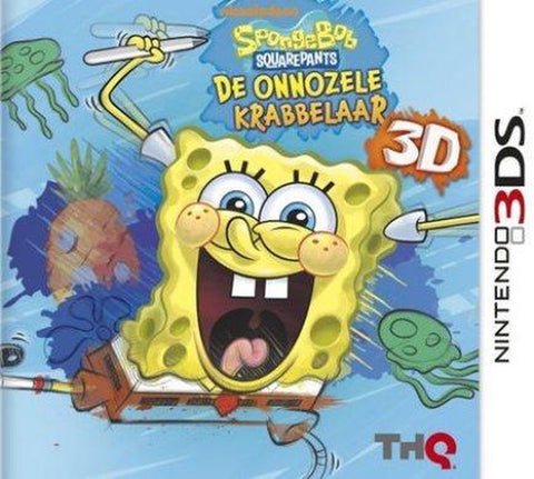 3DS-SpongeBob SquarePants: De Onnozele Krabbelaar Tweedehands