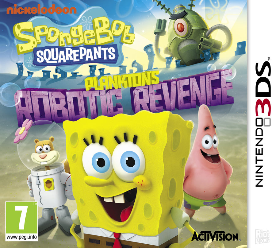 3DS-SpongeBob SquarePants: Plankton's Robotic Revenge Tweedehands