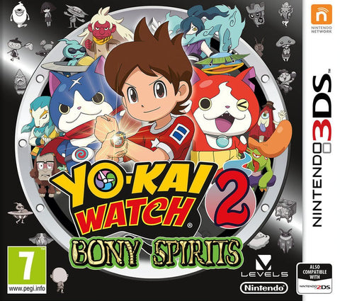 3DS-Yo-kai Watch 2: Bony Spirits Tweedehands