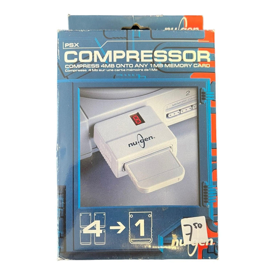 Algemeen-Playstation 1MB naar 4MB Memory Card Compressor (Nieuw)