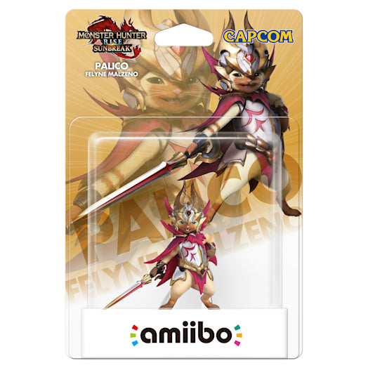 Amiibo-“Felyne Malzeno” Palico - Monster Hunter Rise series (Nieuw)