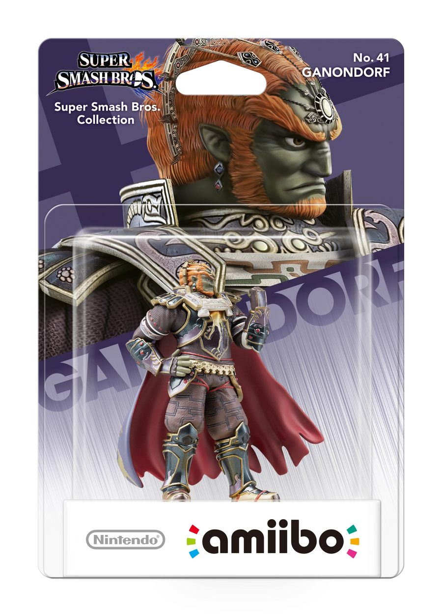 Amiibo-Ganondorf (Nr. 41) - Super Smash Bros. series (Nieuw)