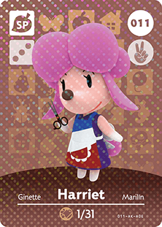 Amiibo-Harriet #011 - Series 1 Tweedehands