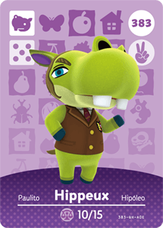 Amiibo-Hippeux #383 - Series 4 Tweedehands