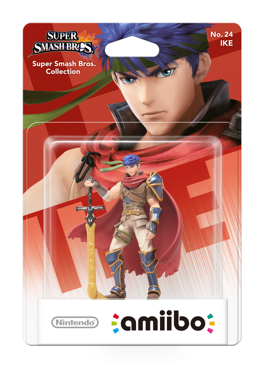 Amiibo-Ike (Nr. 24) - Super Smash Bros. series (Nieuw)