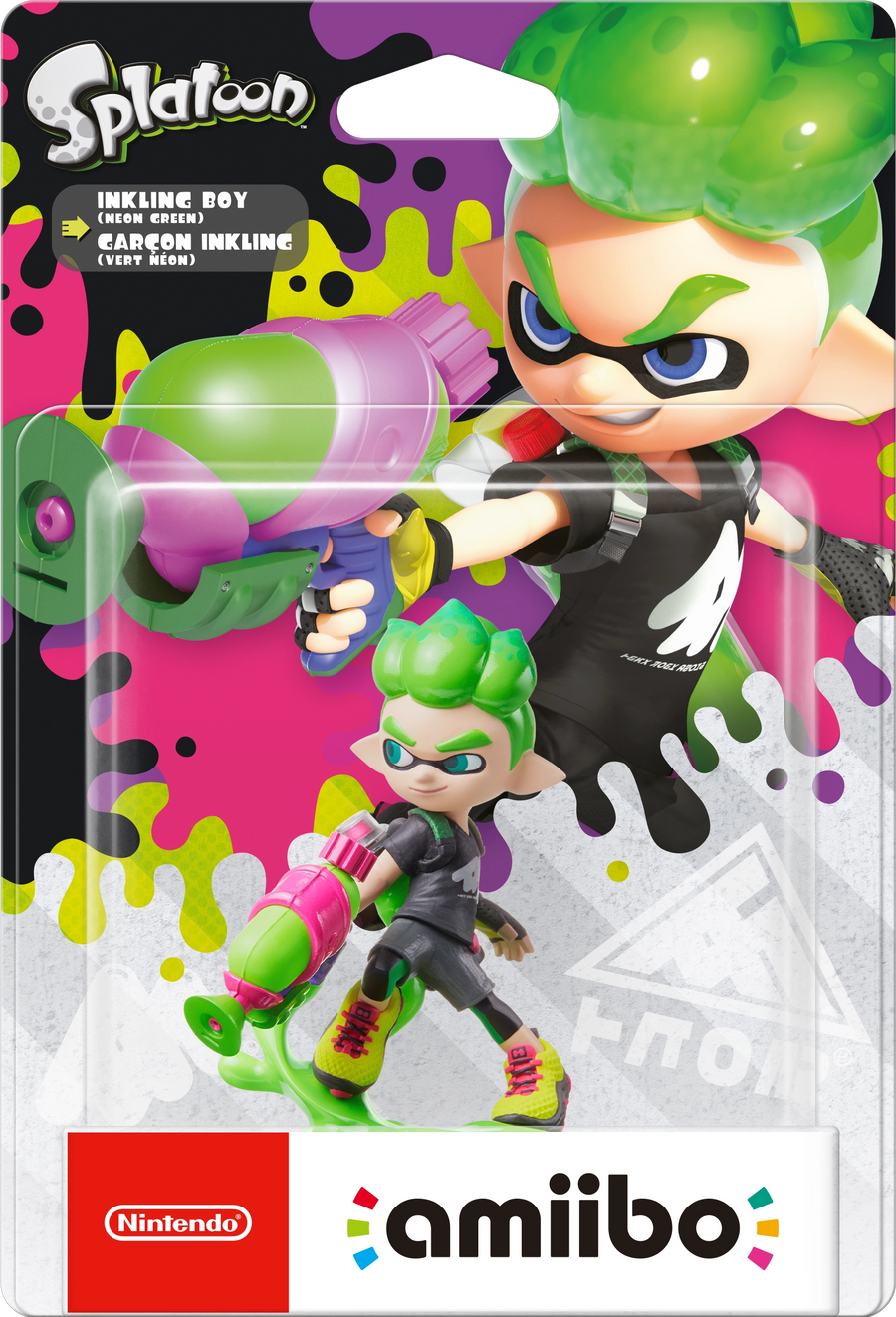 Amiibo-Inkling Boy (Neon Green) - Splatoon series (Nieuw)