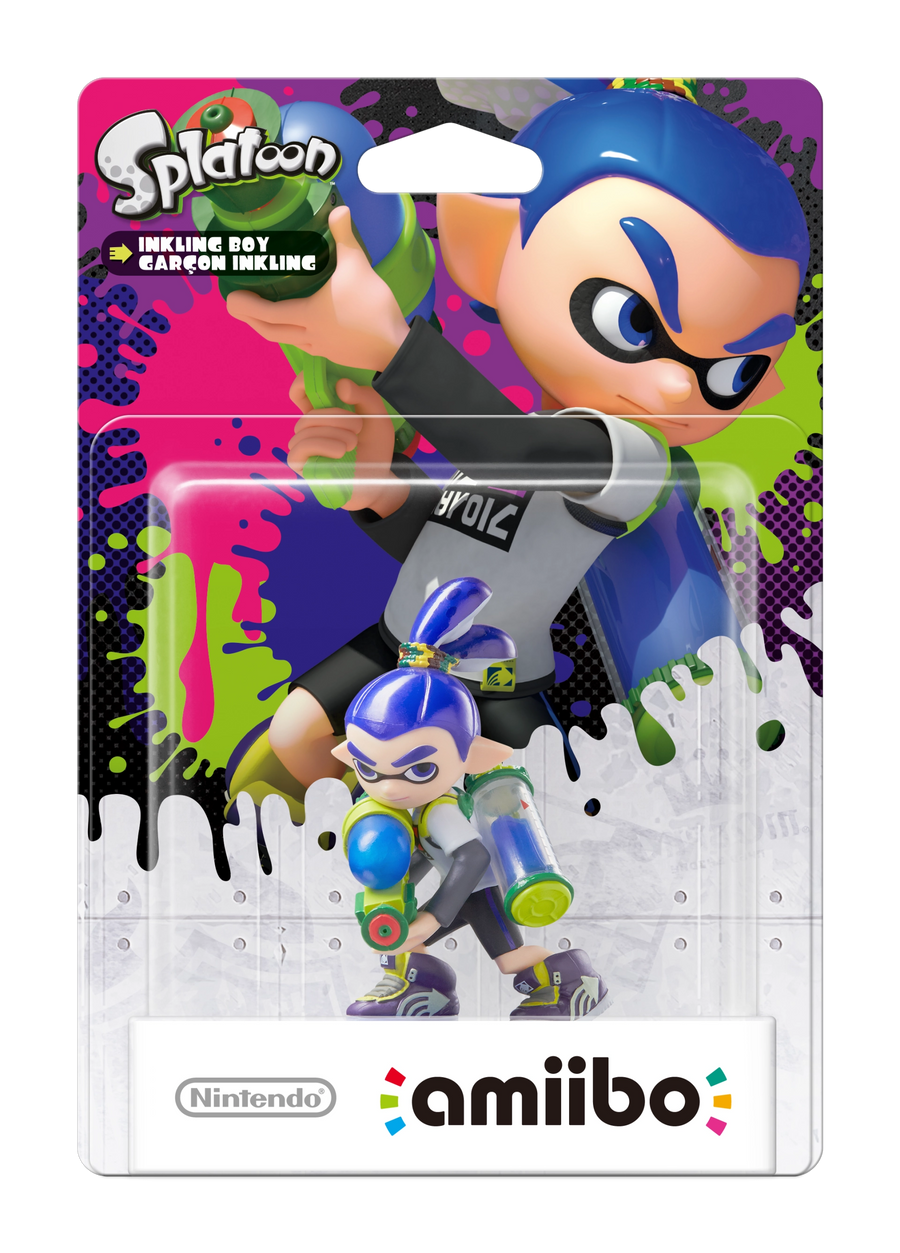 Amiibo-Inkling Boy - Splatoon series (Nieuw)