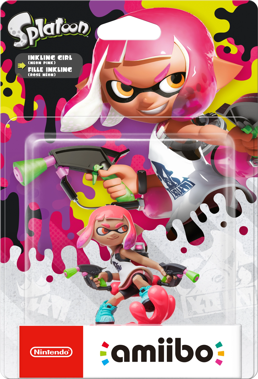 Amiibo-Inkling Girl (Neon Pink) - Splatoon series (Nieuw)