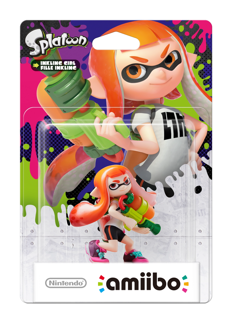 Amiibo-Inkling Girl - Splatoon series (Nieuw)